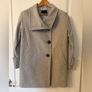 Banana Republic Wool Blend Oversized Cocoon Coat